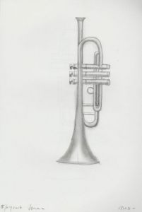 Voir cette oeuvre de christian riado: la trompette