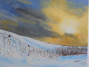 Voir cette oeuvre de Viviana: neige dans les champs au matin