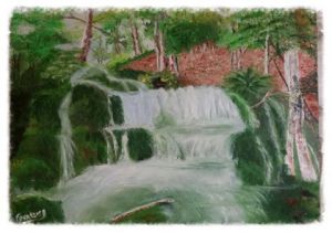 Voir cette oeuvre de Viviana: cascade d'eau en forêt