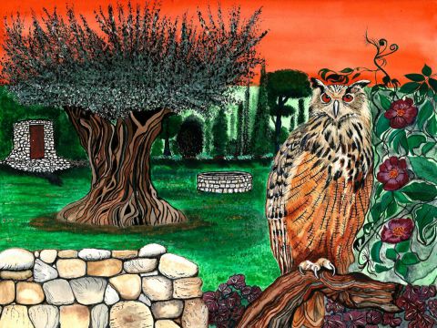 Le grand duc de Provence - Peinture - kirovana Le grand duc de Provence - Peinture - kirovana