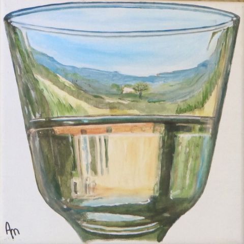 Ma Provence en transparence  - Peinture - annie massollo