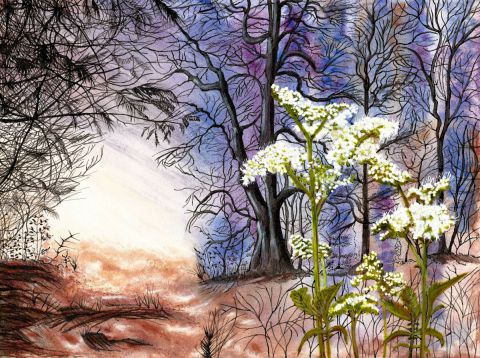 Ultimes lueurs du jour - Peinture - kirovana Ultimes lueurs du jour - Peinture - kirovana