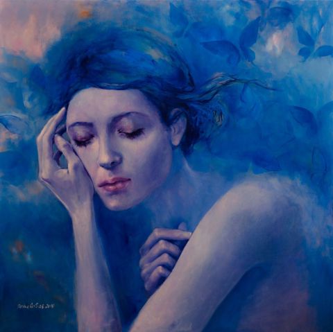 L'artiste dorinacostras - Bleu