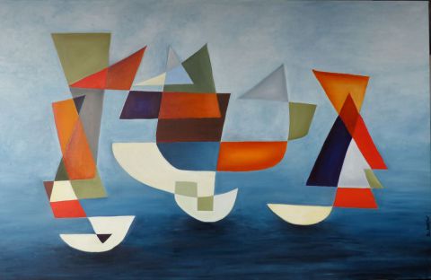 Bon vent - Peinture - Flo MARTIN Bon vent - Peinture - Flo MARTIN