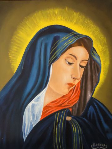 saint Marie - Peinture - joky kamo