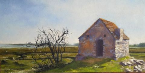 Corps de garde du Havre St Germain - Peinture - sylvie pioli Corps de garde du Havre St Germain - Peinture - sylvie pioli