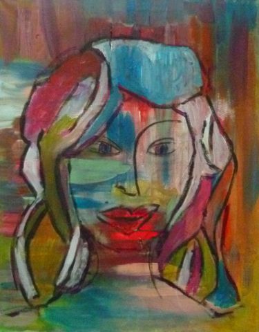 CubicFace - Peinture - soffya CubicFace - Peinture - soffya