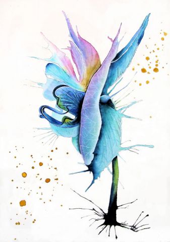 Orchidée - Peinture - AlexS