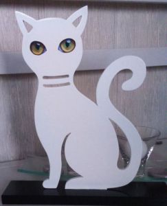 Voir le détail de cette oeuvre: Chat blanc