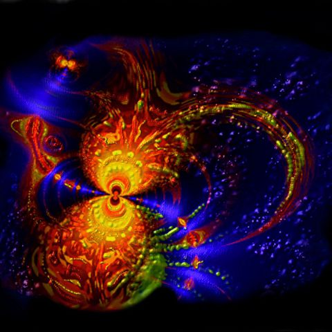 DIVISIONS - Peinture digitale - Série univers4 - Art numerique - chara DIVISIONS - Peinture digitale - Série univers4 - Art numerique - chara