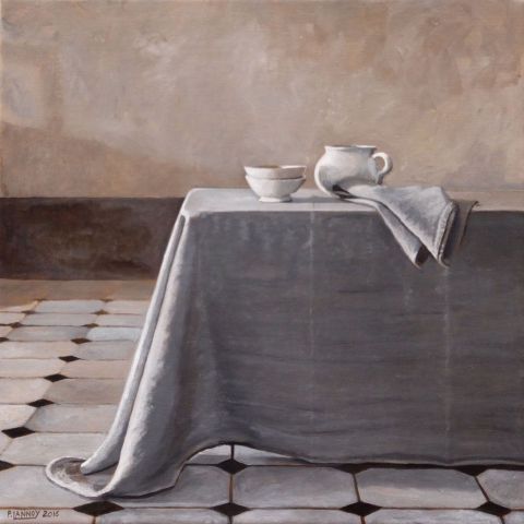 Intérieur N°39 - Peinture - Patrice Lannoy Intérieur N°39 - Peinture - Patrice Lannoy