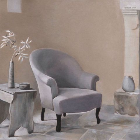 Intérieur N°47 - Peinture - Patrice Lannoy Intérieur N°47 - Peinture - Patrice Lannoy