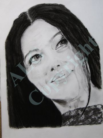 Monica Bellucci - Peinture - ALG Monica Bellucci - Peinture - ALG