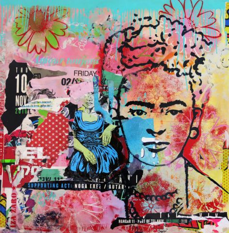 L'artiste IZa Zaro - Frida K