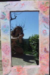 Peinture de carole zilberstein: reflets de femmes