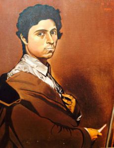 Voir le détail de cette oeuvre:  Copie de l' autoportrait d'Ingres