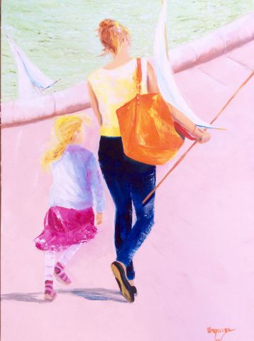 L'artiste Chantal  Urquiza - PLUS VITE MAMAN  L'artiste Chantal  Urquiza - PLUS VITE MAMAN