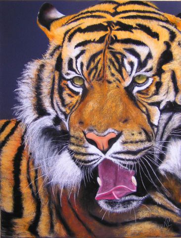 L'artiste perronno nelly - tigre
