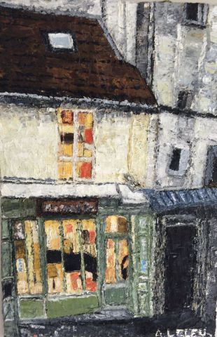 vieille boutique de Paris - Peinture - agnes59peintre vieille boutique de Paris - Peinture - agnes59peintre