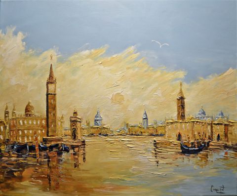 L'artiste Gerard Crouzet  - Ocres de Venise