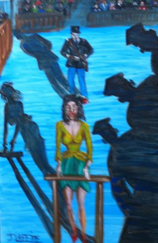 Fleur fanée - Peinture - LAFFITTE Jacky Fleur fanée - Peinture - LAFFITTE Jacky