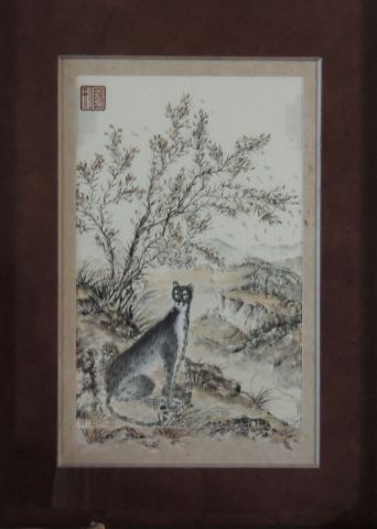 Guépards - Peinture - gwendoline yinxing