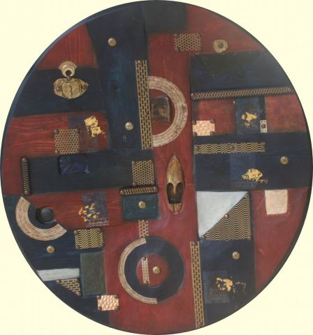 L'artiste ANTOINE MELLADO - Assemblage-5. L'artiste ANTOINE MELLADO - Assemblage-5.