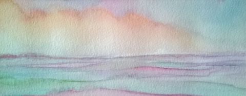 AQUARELLE 02 OSTENDE - Peinture - A MT VANKERK AQUARELLE 02 OSTENDE - Peinture - A MT VANKERK