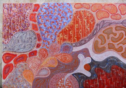 L'artiste carole zilberstein - des graines de l'eau ...la vie