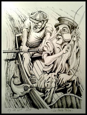 La Belle Priuse - Dessin - Charles De Wit La Belle Priuse - Dessin - Charles De Wit