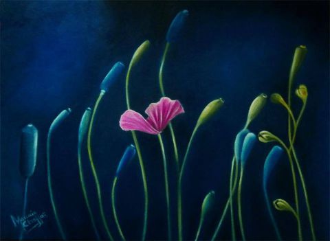 fleurs coquelicot - Peinture - Art Mounia