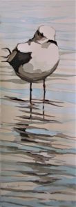 Peinture de ronald: A marée basse 