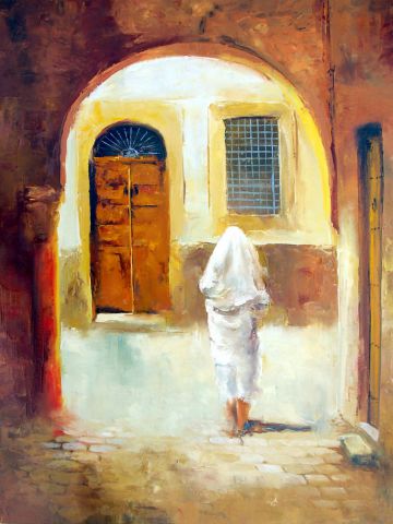 la belle de la medina - Peinture - faouzizneidi la belle de la medina - Peinture - faouzizneidi