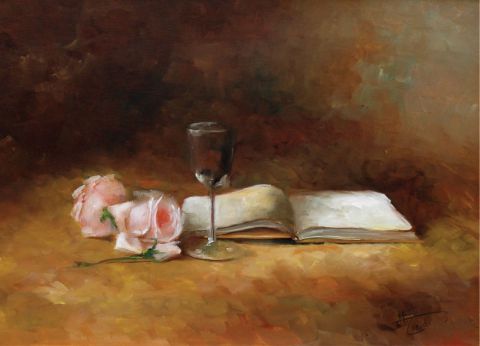 La galerie d'art GALERIEDART Faouzizneidi - coupe de rose La galerie d'art GALERIEDART Faouzizneidi - coupe de rose