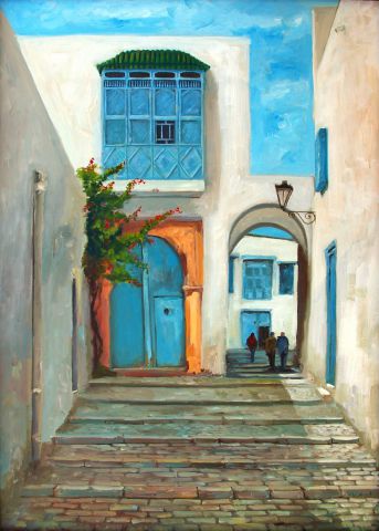 La galerie d'art GALERIEDART Faouzizneidi - ville historique sidi bou