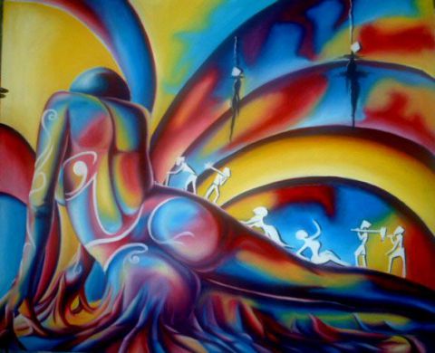 fondation du monde - Peinture - Jlartist fondation du monde - Peinture - Jlartist