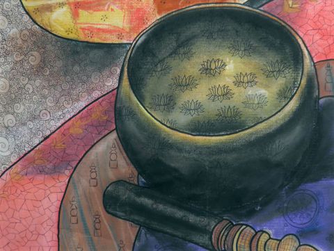 L'artiste Roselin-Art - Dessin au pastel et stylo : Le Bol Alimentaire L'artiste Roselin-Art - Dessin au pastel et stylo : Le Bol Alimentaire