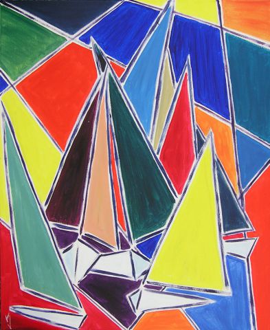 L'artiste valerie jouve - marine arlequin L'artiste valerie jouve - marine arlequin