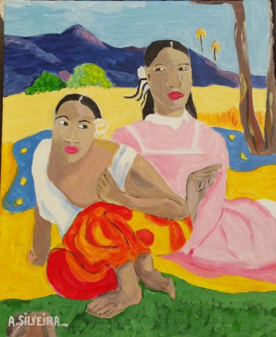 L'artiste Antoine Silveira  - Hello gauguin 