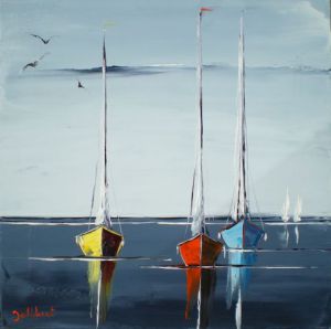 Peinture couteau sur LiveGalerie