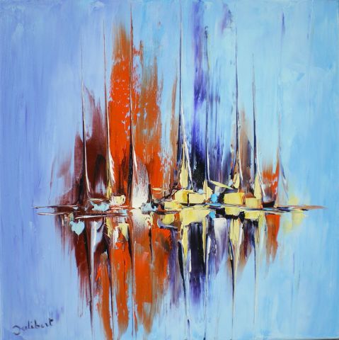 Marabstract 724 - Peinture - francis JALIBERT Marabstract 724 - Peinture - francis JALIBERT
