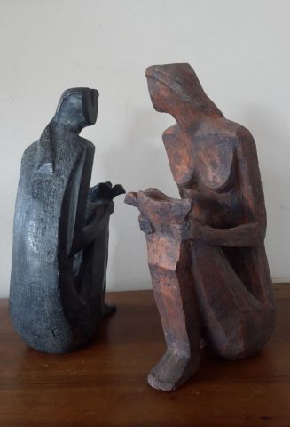 Les Paix - Sculpture - christian vial
