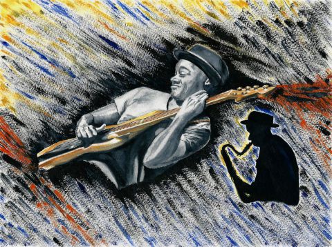 Marcus Miller - Peinture - kirovana