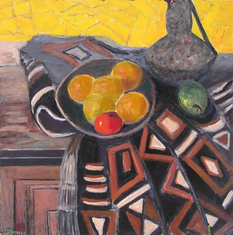 nature morte au coffre - Peinture - DENISE JOUVE nature morte au coffre - Peinture - DENISE JOUVE