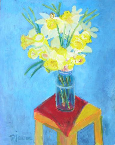 L'artiste DENISE JOUVE - jonquilles L'artiste DENISE JOUVE - jonquilles