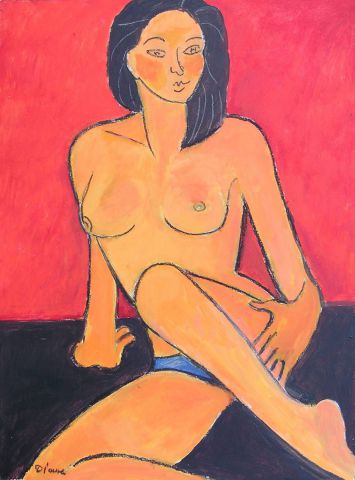 NU #1 - Peinture - DENISE JOUVE NU #1 - Peinture - DENISE JOUVE