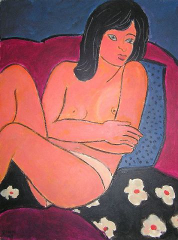 L'artiste DENISE JOUVE - NU # 4 L'artiste DENISE JOUVE - NU # 4