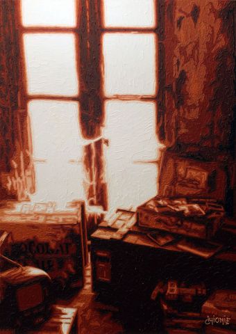 Rayon de Lumière dans le Passé - Peinture - guionie jean Rayon de Lumière dans le Passé - Peinture - guionie jean