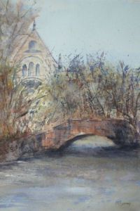 Voir cette oeuvre de MaryBraem: Le pont de L'Abbaye de Léhon