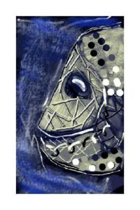 Voir cette oeuvre de Jacky Patin: Le poisson bleu... 